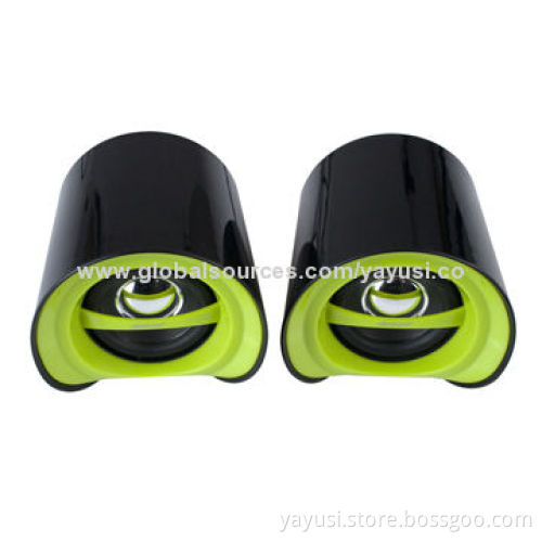 Portable USB Mini Laptop Speakers, OEM/ODM Services Welcomed